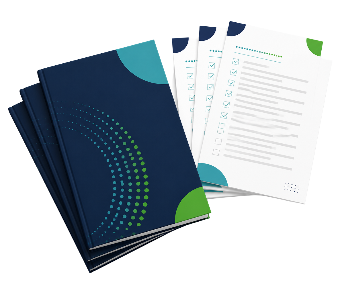 Ebook, banco de prompts e checklist da Caixa de Ferramentas
